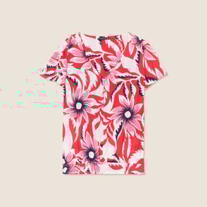 blouse manches courtes rouge femme Blouse manches courtes rouge femme