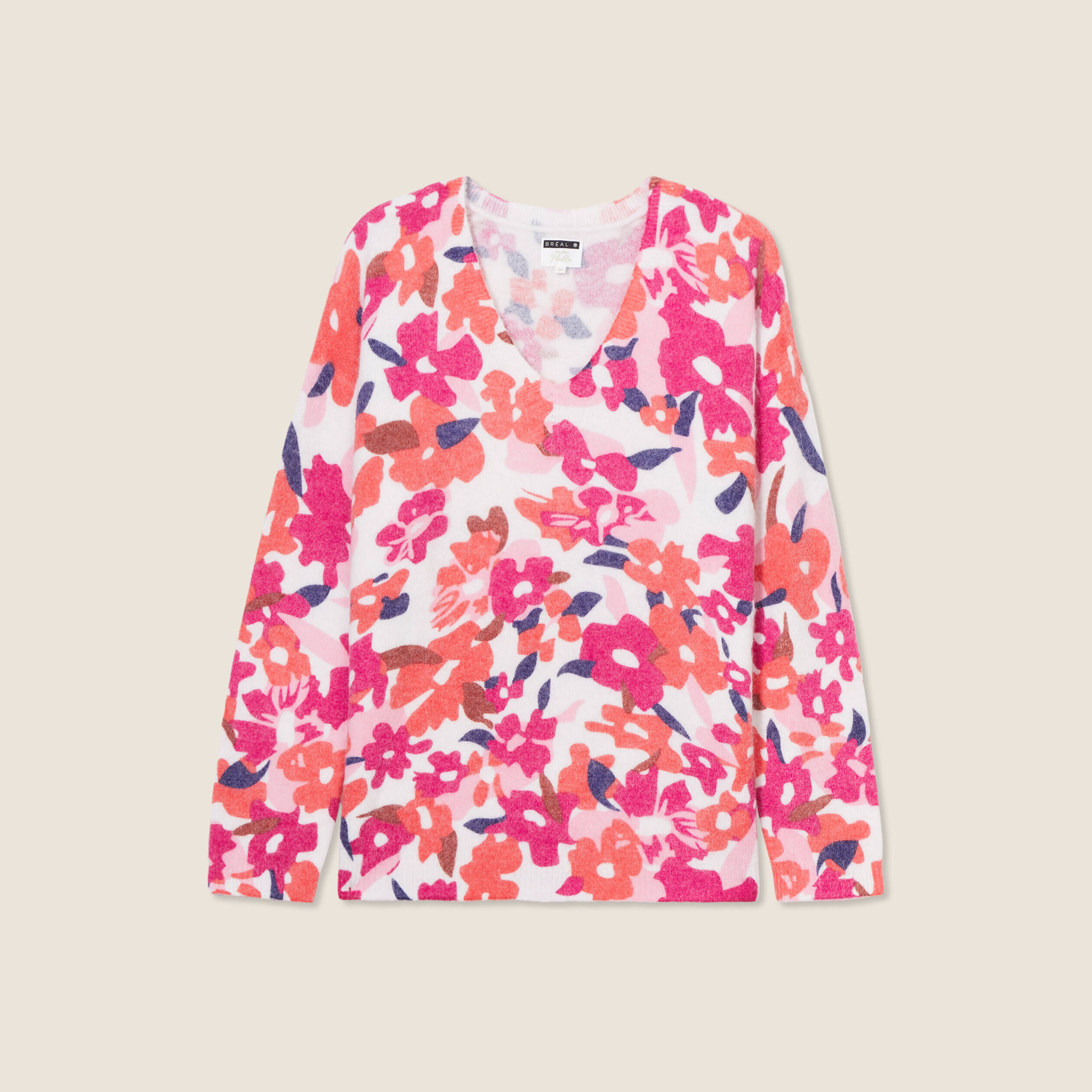 Pull Patrice Bréal Femme En Viscose Marron - Taille 44 - Neuf Avec étiquettes