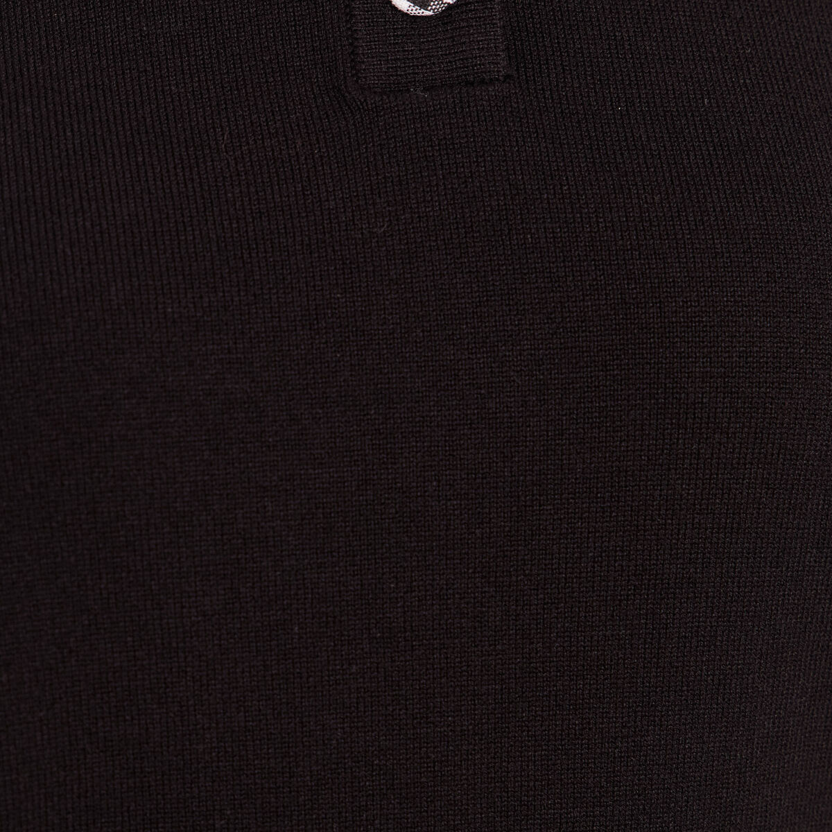 Polo noir femme