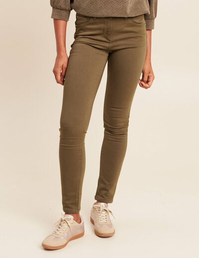 Pantalon magique Le Chaud vert kaki femme