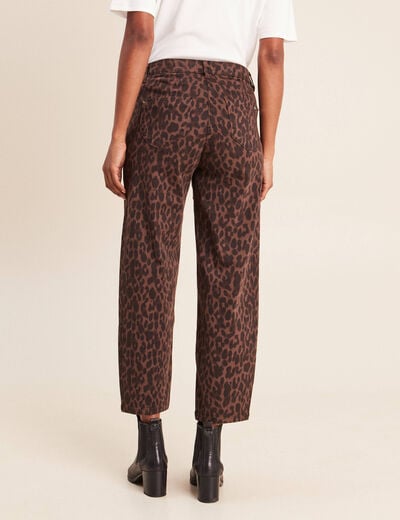 Pantalon magique l'unique marron chocolat femme