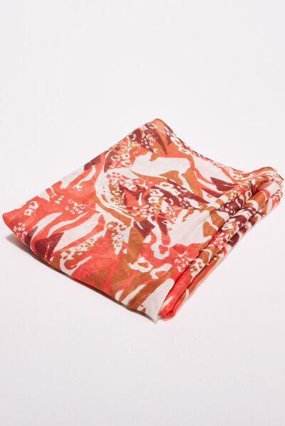 Foulard multicolore femme