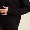 Pull manches longues noir femme