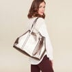 Sac cabas rose clair femme