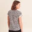 T-shirt manches courtes sable femme
