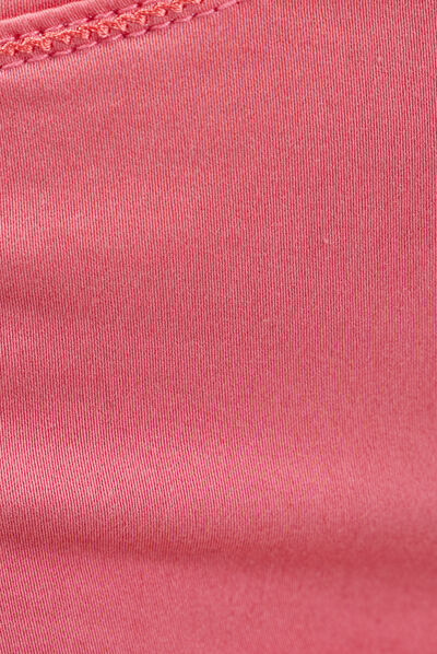 Pantalon ajusté taille haute rose femme