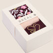 Coffret lot de 3 paires de chaussettes rose femme