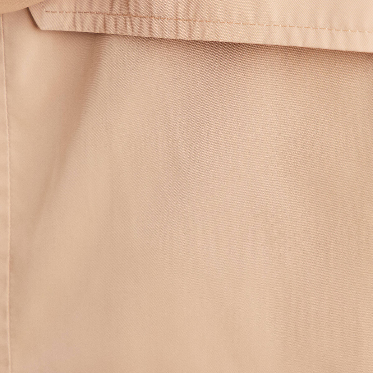 Parka mi-longue à capuche beige femme