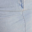 Jupe droite denim double stone femme