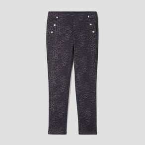 pantalon tregging a pont noir femme Pantalon tregging à pont noir femme