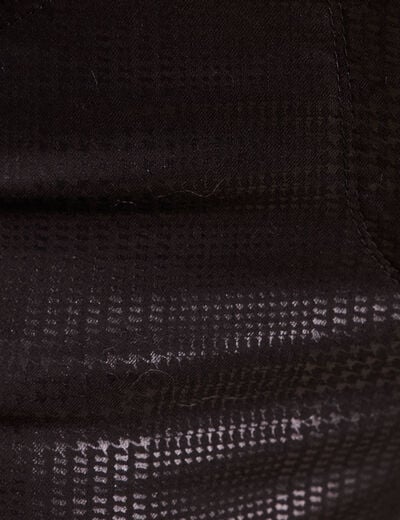 Pantalon magique Le L&eacute;ger enduit noir femme