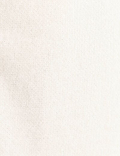 Manteau long boutonné ecru femme