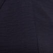 Pantalon flou ceintur&eacute; bleu fonc&eacute; femme