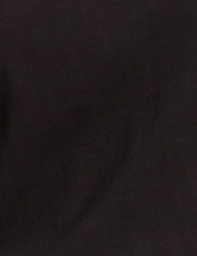 T-shirt manches courtes noir femme