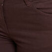 Pantalon chaud magique marron foncé femme