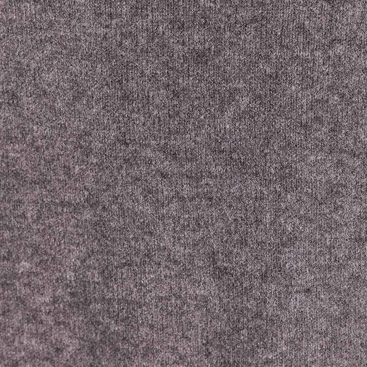 Pull col montant gris clair femme