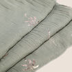 Foulard effet froiss&eacute; vert clair femme