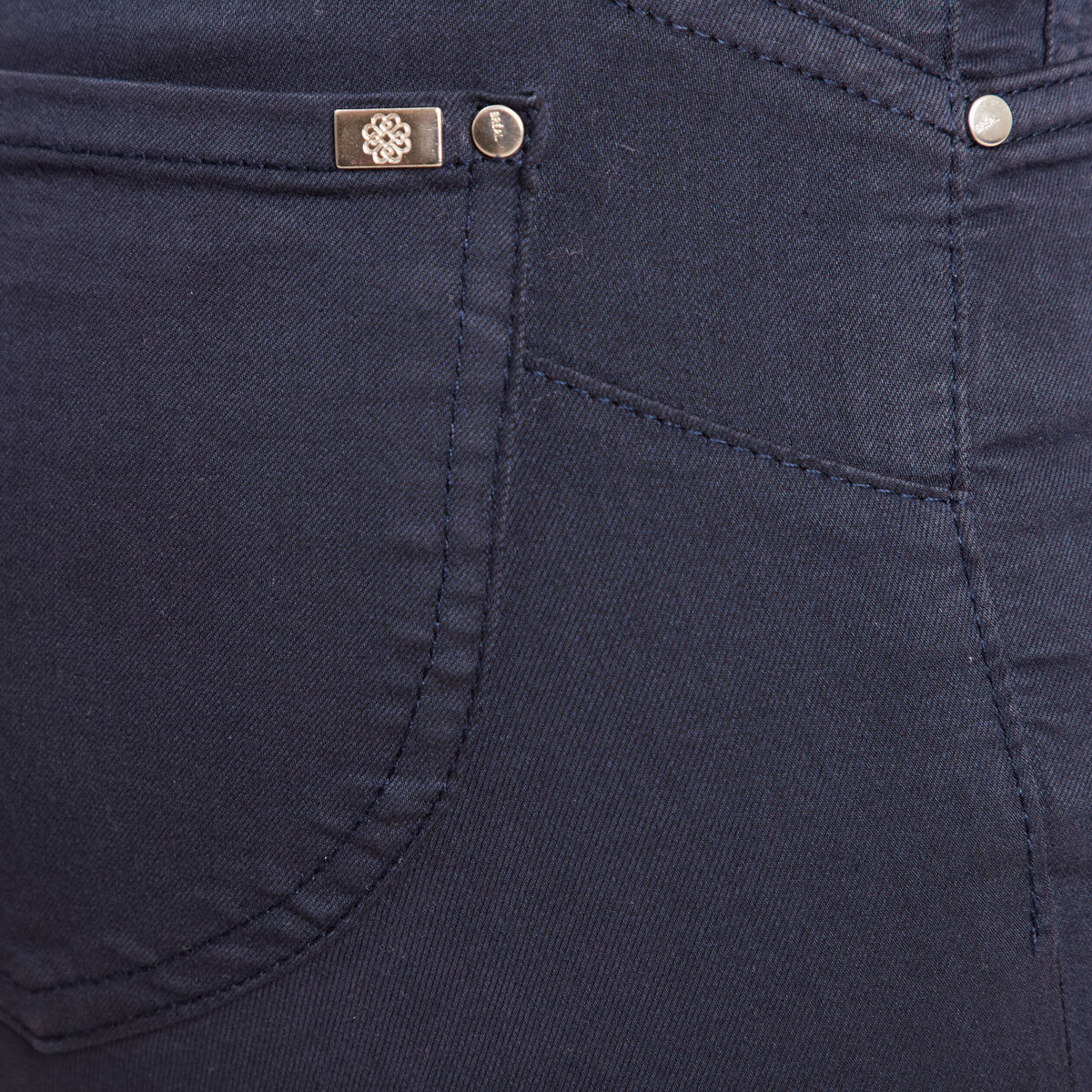 Pantalon magique Le L&eacute;ger coupe ajust&eacute;e bleu marine femme