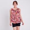 Blouse sans manches rose clair femme
