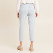 Jean coupe mom 7/8&egrave;me denim bleach femme