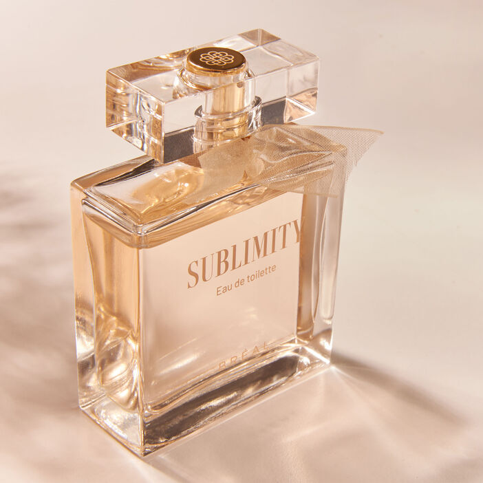 Parfum sublimity 50ml couleur or femme