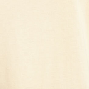 T-shirt manches courtes jaune clair femme