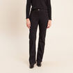 Jean magique L'Unique coupe bootcut denim noir femme