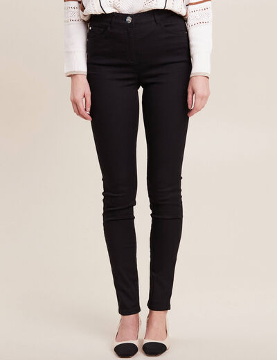 Pantalon magique Le L&eacute;ger coupe ajust&eacute;e noir femme