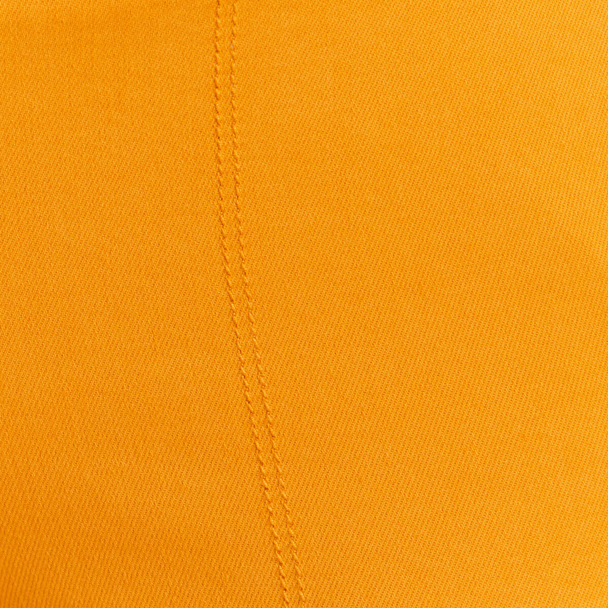 Pantalon ajust&eacute; 7/8&egrave;me jaune moutarde femme
