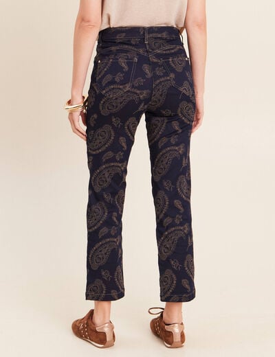 Pantalon magique Le L&eacute;ger coupe droite beige femme