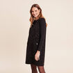 Robe chasuble noir femme