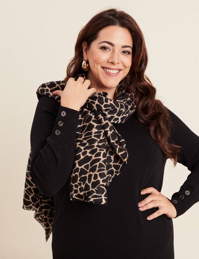 &Eacute;tole chaude noir femme