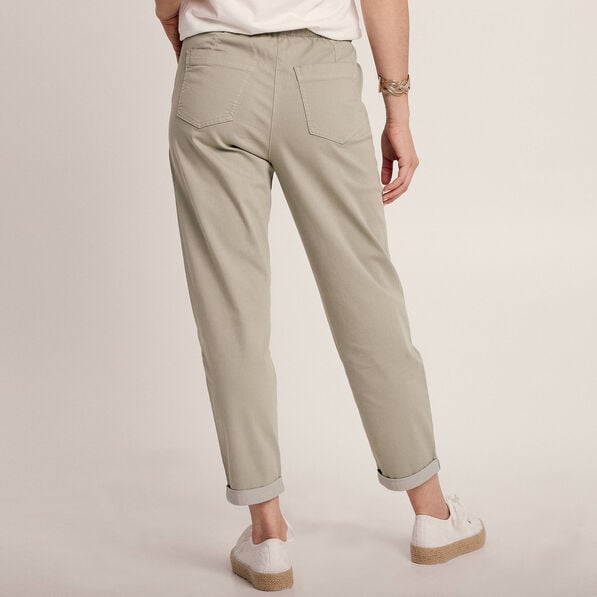 pantalon coupe droite a coulisse vert clair femme Pantalon coupe droite à coulisse vert clair femme