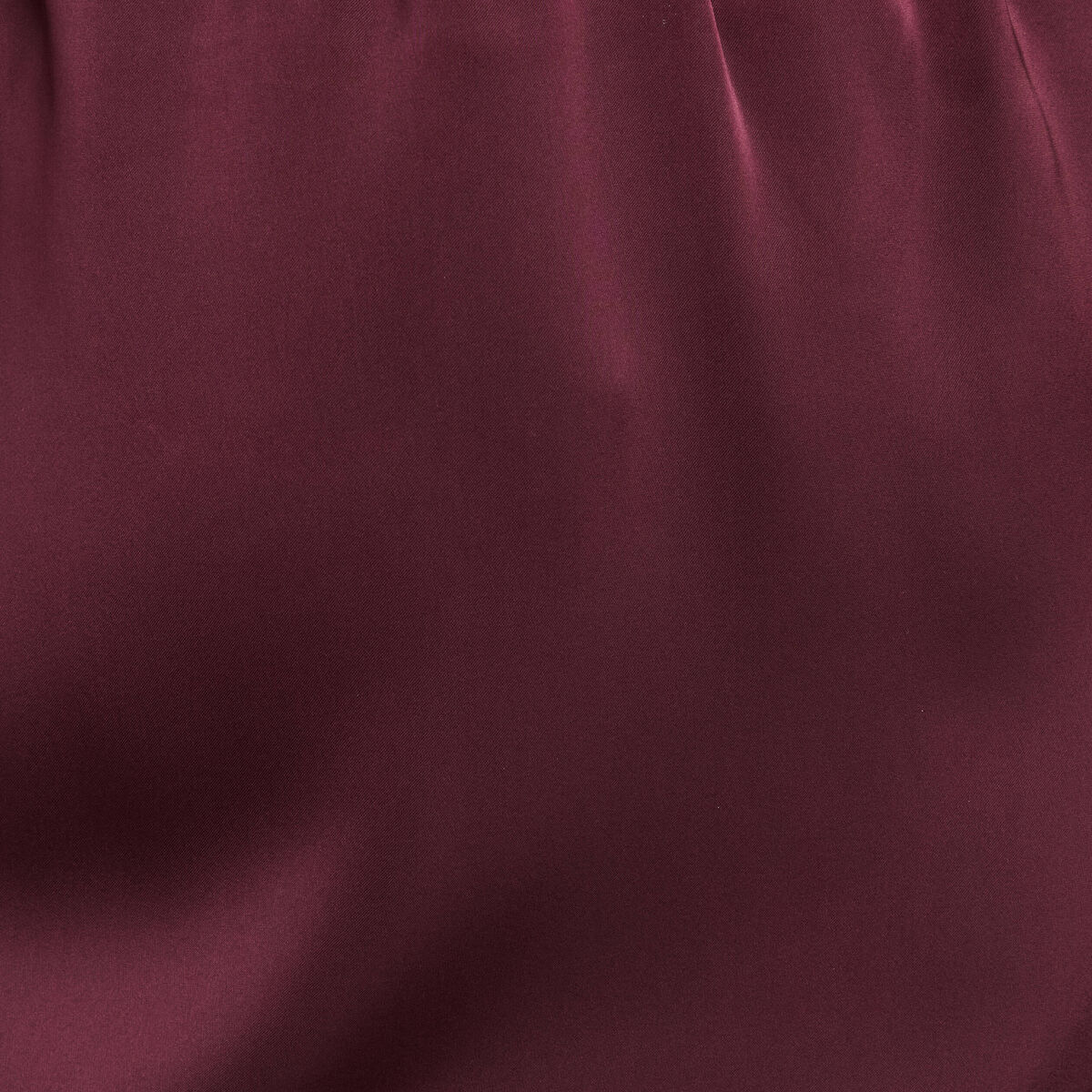 Jupe en satin bordeaux femme | Bréal