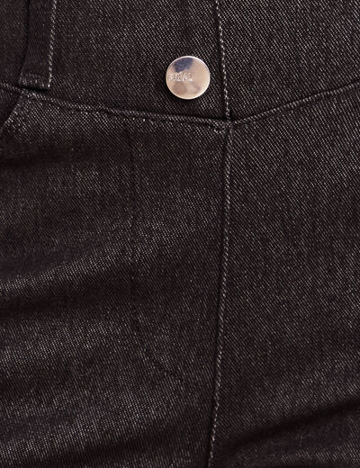 Pantalon Magique L'Enfilable denim noir femme
