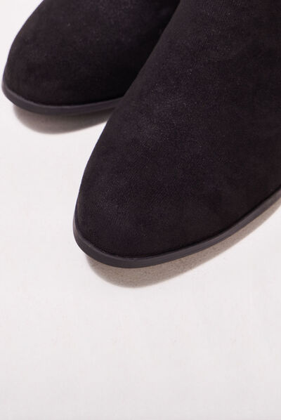 Bottines à talons noir femme