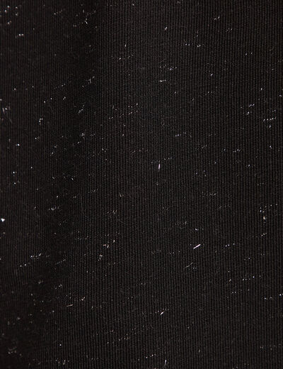 Sweat à capuche noir femme