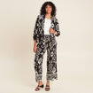 Veste esprit tailleur noir femme