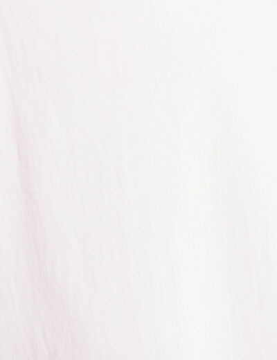 Chemise manches longues ecru femme