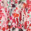 Chemise droite courte manches courtes multicolore femme