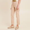 Pantalon jogpant 7/8&egrave;me sable femme