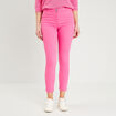 Pantalon ajust&eacute; rose fushia femme