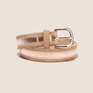 Ceinture fine sable femme