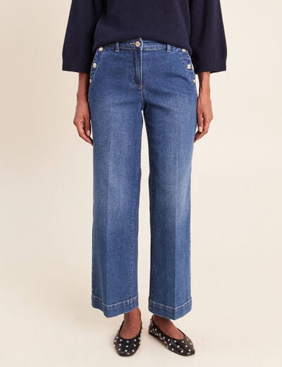 Jean denim stone femme