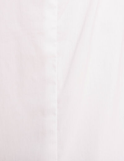 Chemise manches longues ecru femme