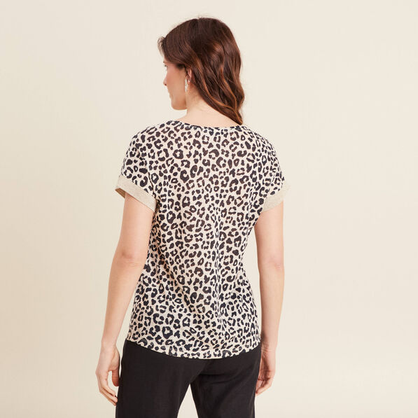 t shirt manches courtes sable femme T-shirt manches courtes sable femme
