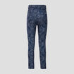 Pantalon ajusté bleu foncé femme
