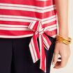 T-shirt manches courtes rouge femme
