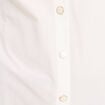 Chemise ample manches longues ecru femme