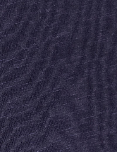 T-shirt manches courtes bleu marine femme